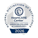 HeartCARE Center National Distinction of Excellence Award Logo